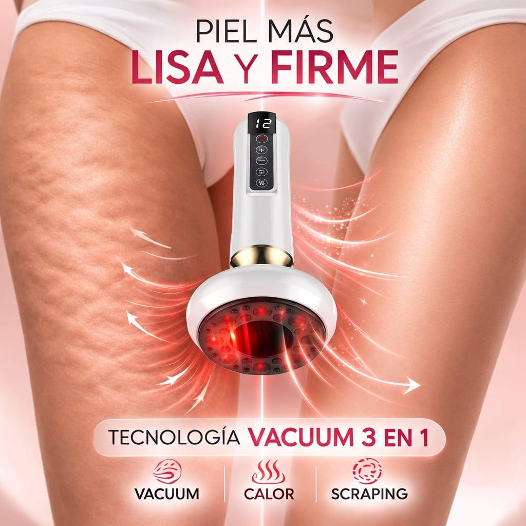 Masajeador anticelulitis de succión